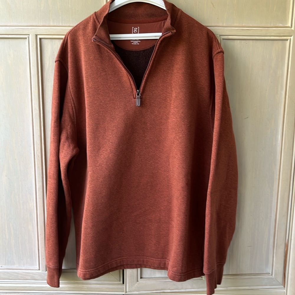 Men’s XL overhead 1/4 zip sweatshirt